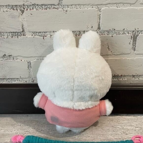 Evil Bunny Plush with Travel Bag New OWNAJ Sold Out Rare Rabbit Easter - Picture 5 of 6